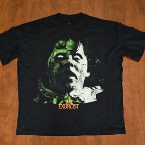 The Exorcist I'm Not Regan Double Sided Crew Neck Oversized Cotton Graphic Tee M